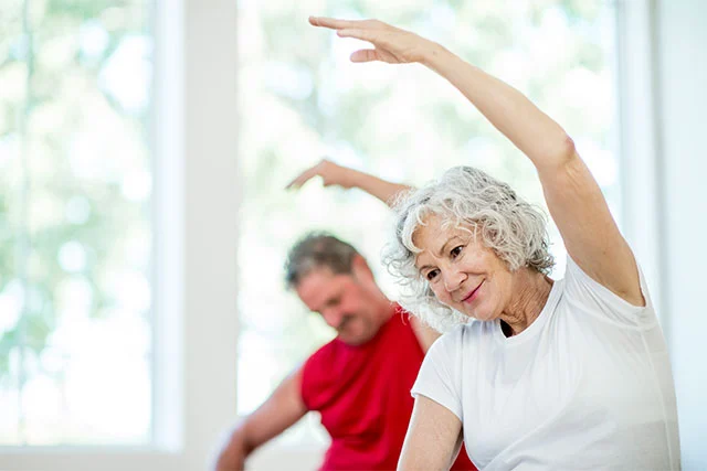 feel good and stay active with chair yoga for seniors